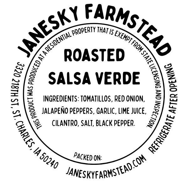 Roasted Salsa Verde